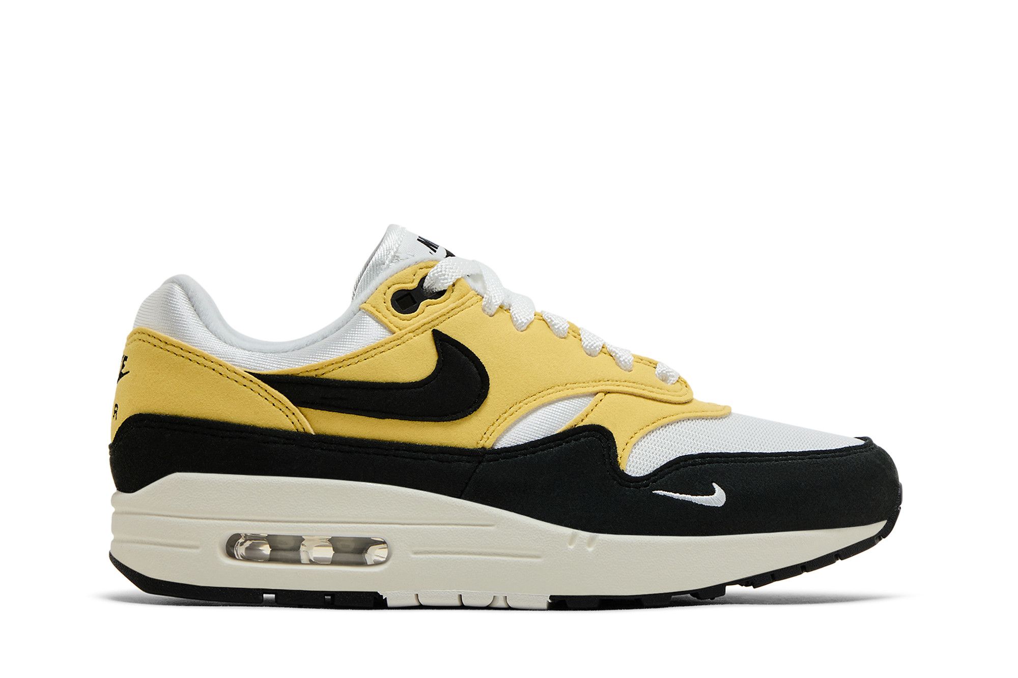 Buy Nike Wmns Air Max 1 '87 Textile 'Saturn Gold Black' - HF1194