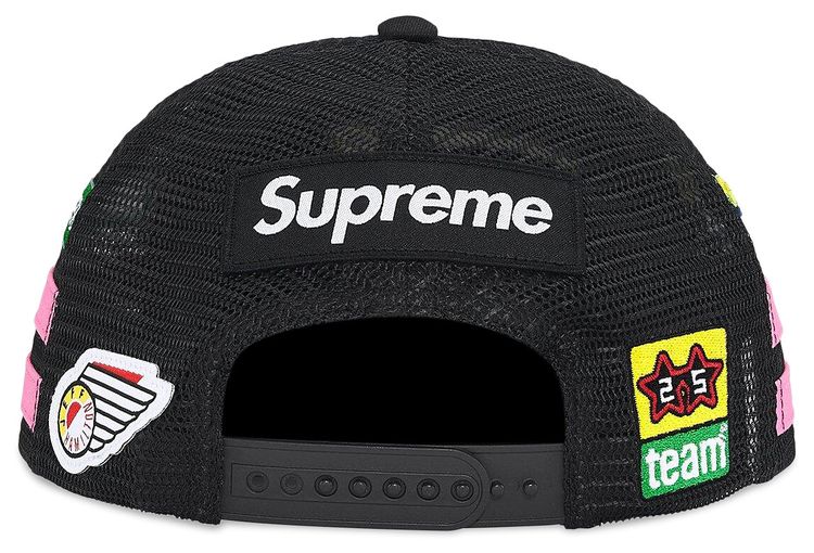Supreme x Spongebob Squarepants x Jeff Hamilton Mesh Back 6 Panel Black