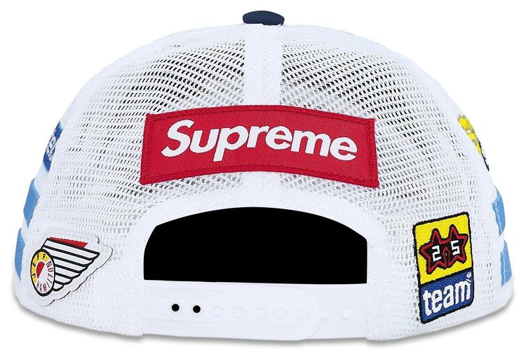 Supreme x Spongebob Squarepants x Jeff Hamilton Mesh Back 6 Panel Navy