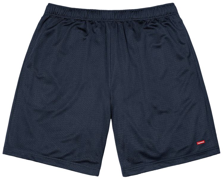 Supreme Small Box Baggy Mesh Short Navy