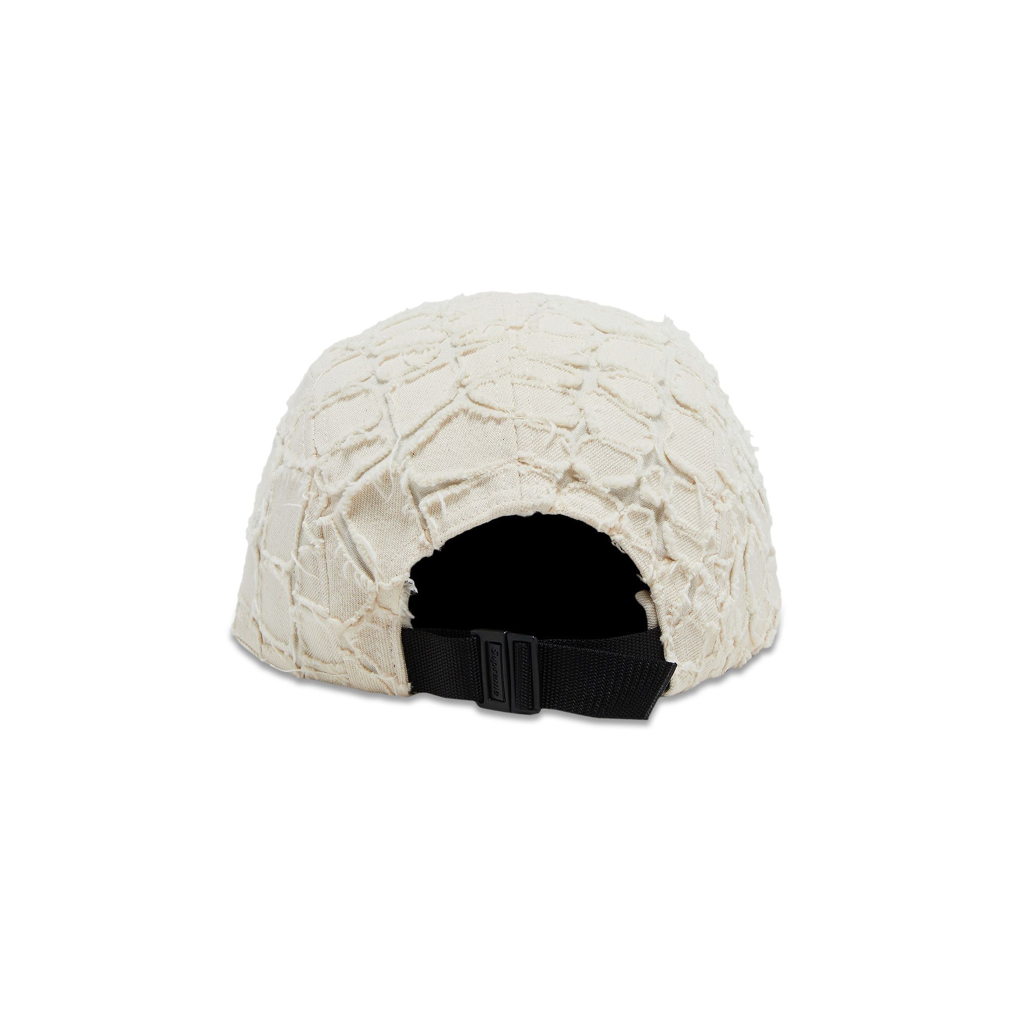 Buy Supreme Frayed Croc Denim Camp Cap 'Natural' - SS25H5 NATURAL