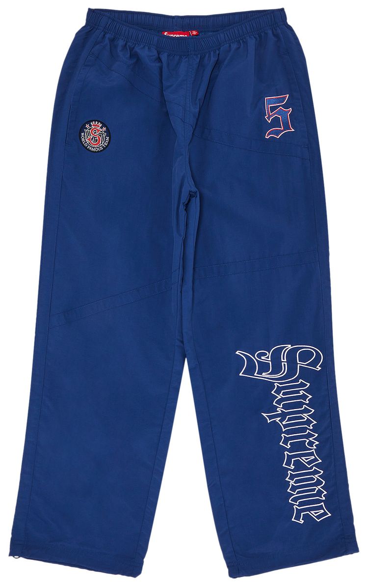 Supreme Old English Track Pant Light Navy
