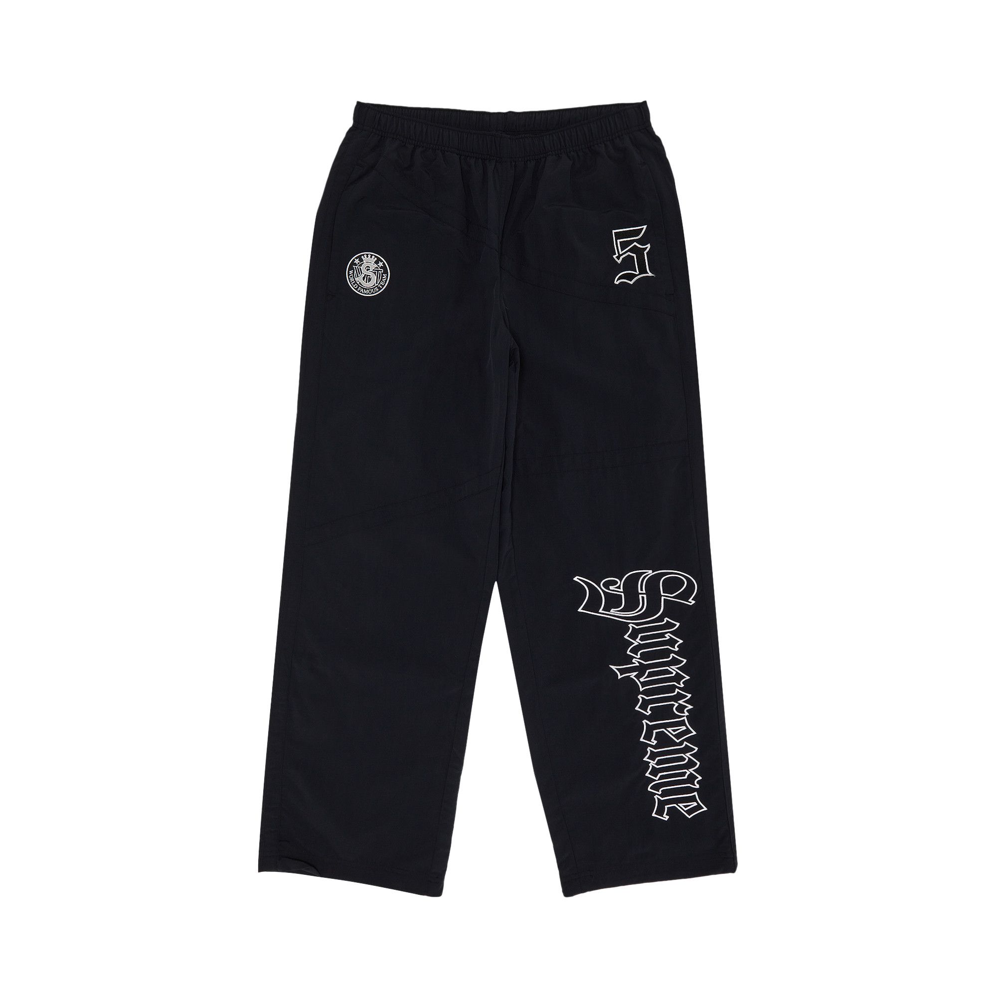 【Supreme】Old English Track Pants★Black★25SS★ Buy Supreme Old English Track Pant 'Black' - SS25P18 BLACK