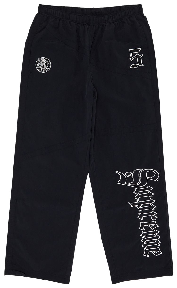 Supreme Old English Track Pant Black