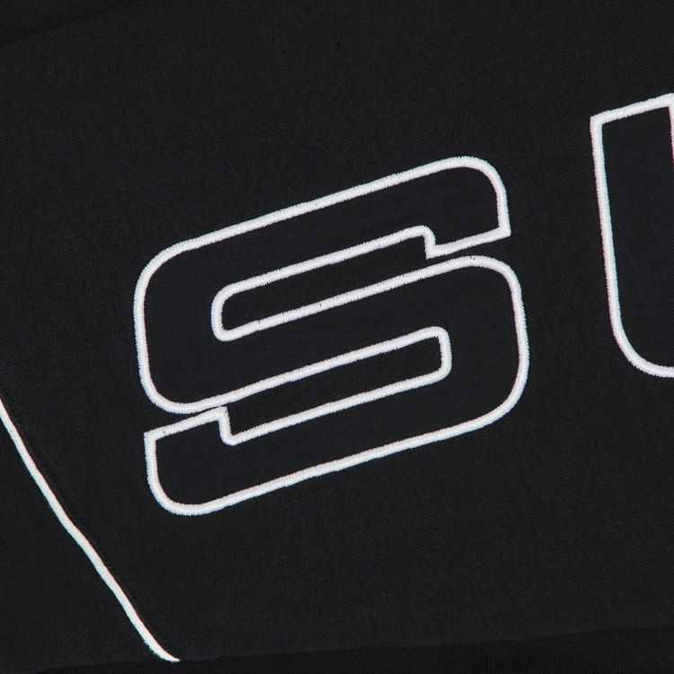 Supreme Paneled Hooded Sweatshirt Black