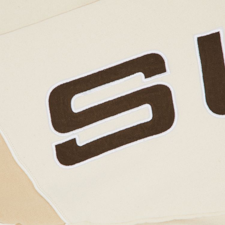 Supreme Paneled Hooded Sweatshirt Natural