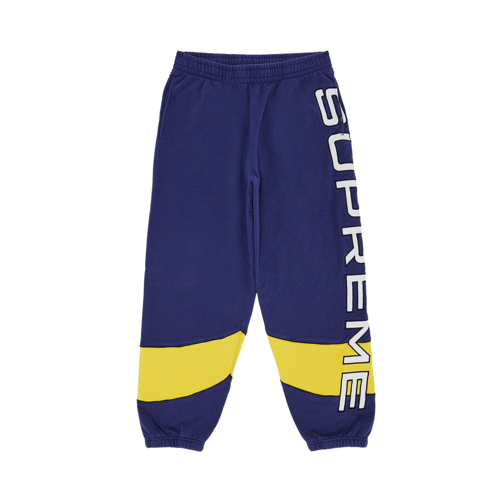 Buy Supreme Paneled Sweatpant 'Washed Navy' - SS25P81 WASHED NAVY