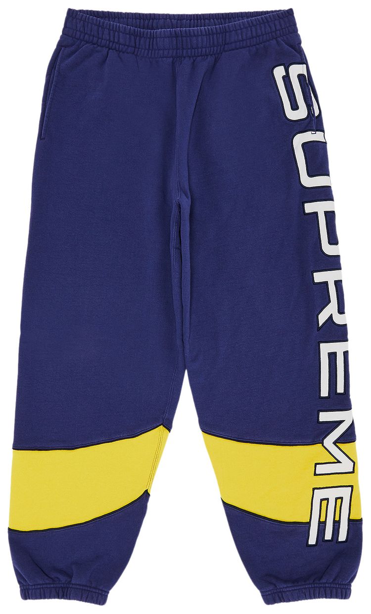 Supreme Paneled Sweatpant Washed Navy