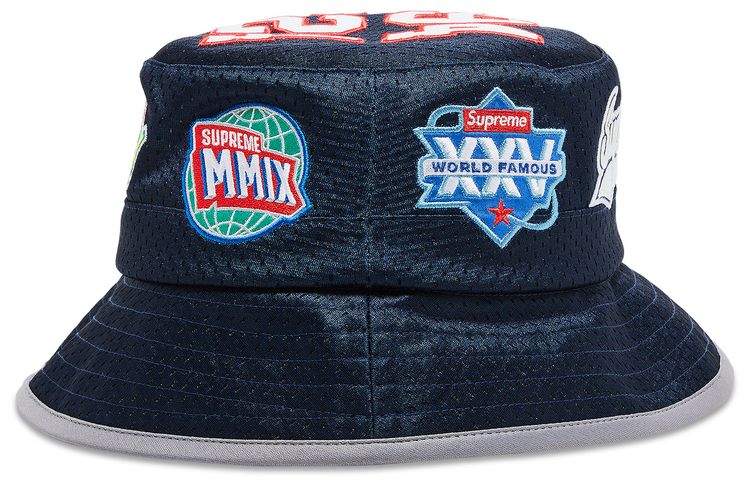Supreme Playoffs Mesh Crusher Navy