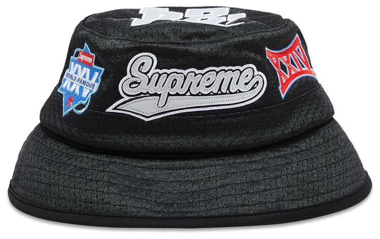 Supreme Playoffs Mesh Crusher Black