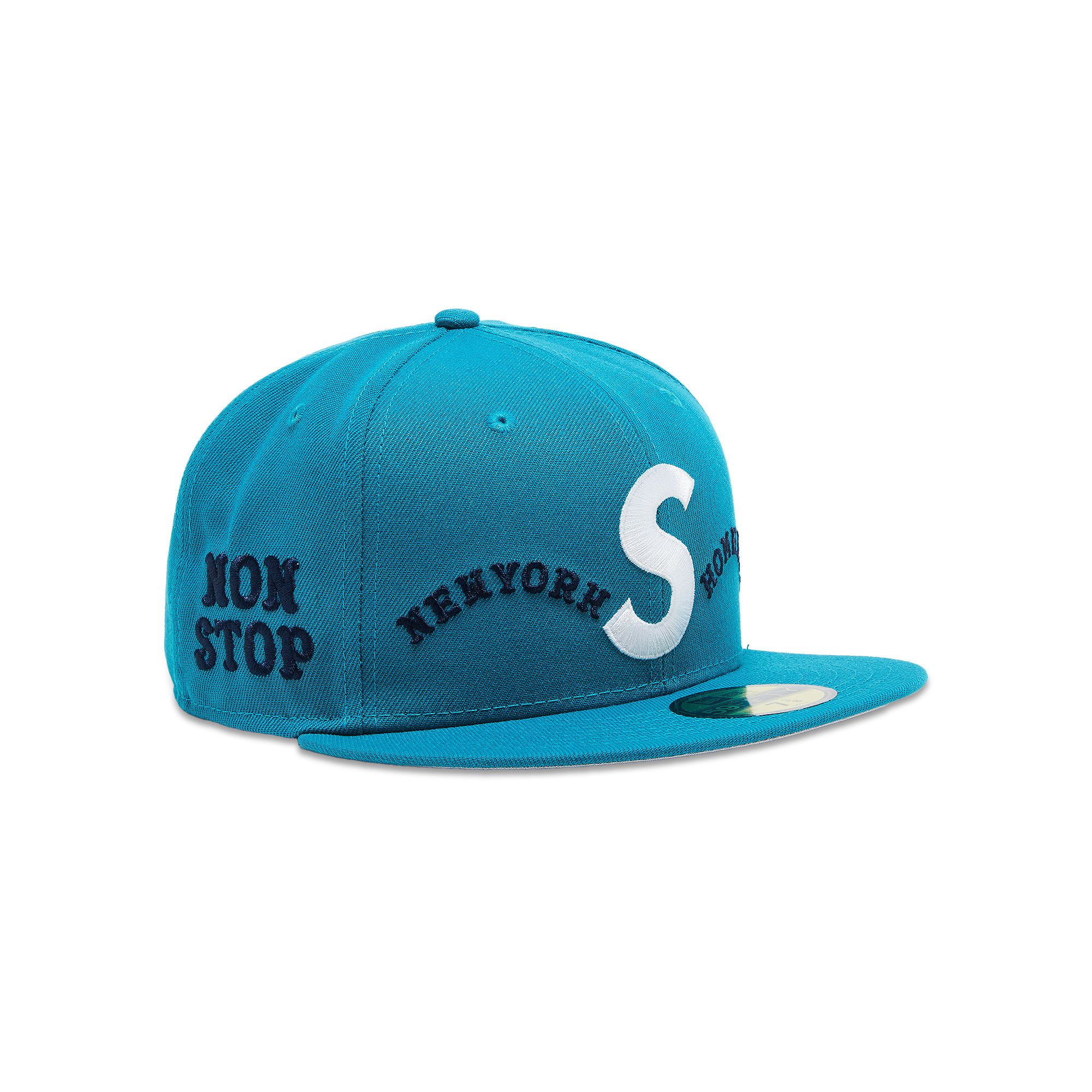 Buy Supreme x Homerun S Logo New Era 'Teal' - SS25H119 TEAL