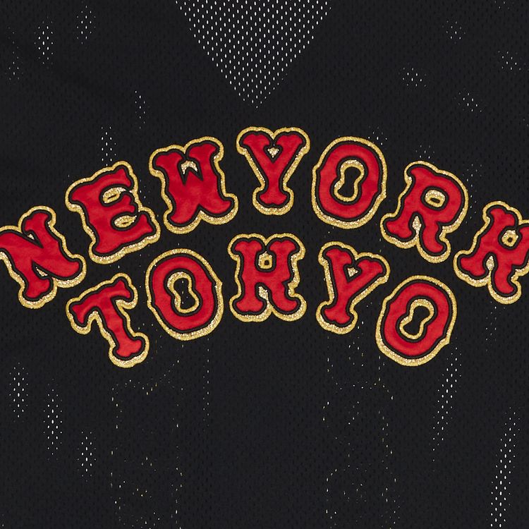 Supreme x Homerun Baseball Jersey Black