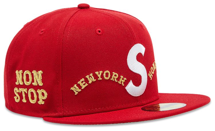 Supreme x Homerun S Logo New Era Red