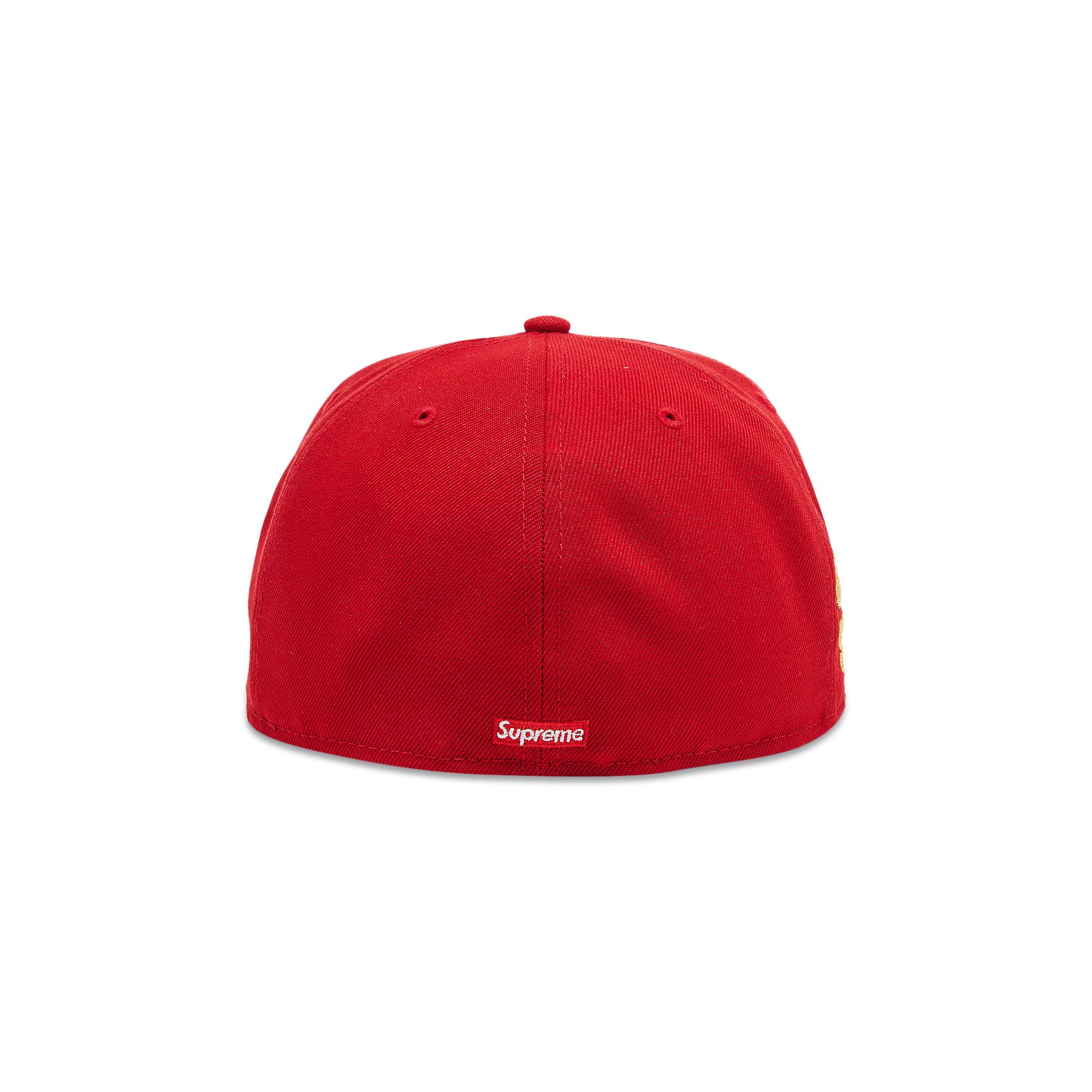 Supreme Homerun S Logo New Era 59Fifty Hat Red - SS25 - US