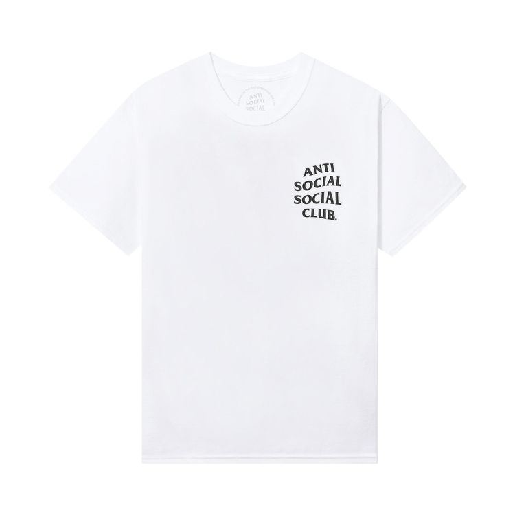 Anti Social Social Club Inside Out Tee White