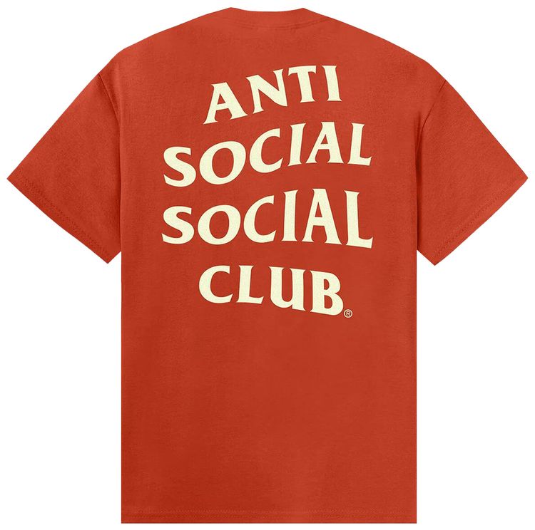 Anti Social Social Club Seasonal Mind Games Tee Orange