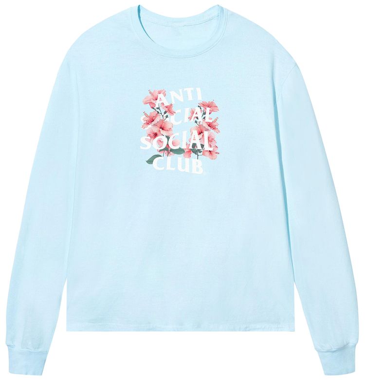 Anti Social Social Club Eternity Long Sleeve Blue