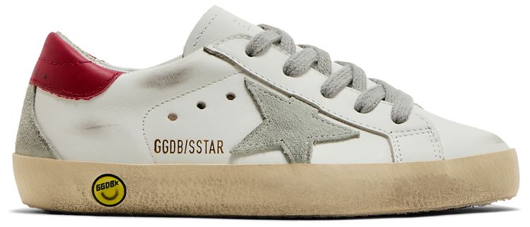 Golden Goose Superstar Infant White Red