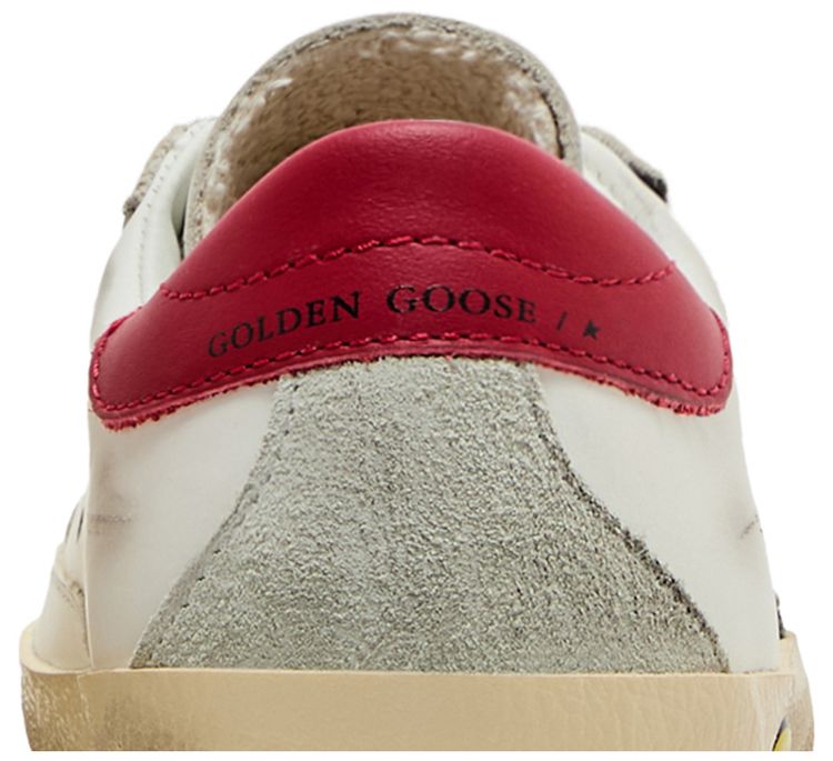 Golden Goose Superstar Infant White Red