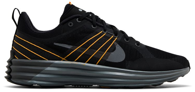 Nike Lunar Roam Black Grey Laser Orange