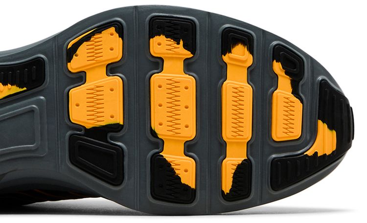 Nike Lunar Roam Black Grey Laser Orange