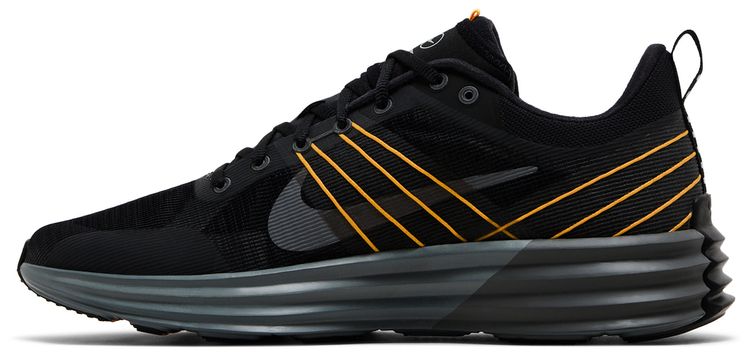 Nike Lunar Roam Black Grey Laser Orange