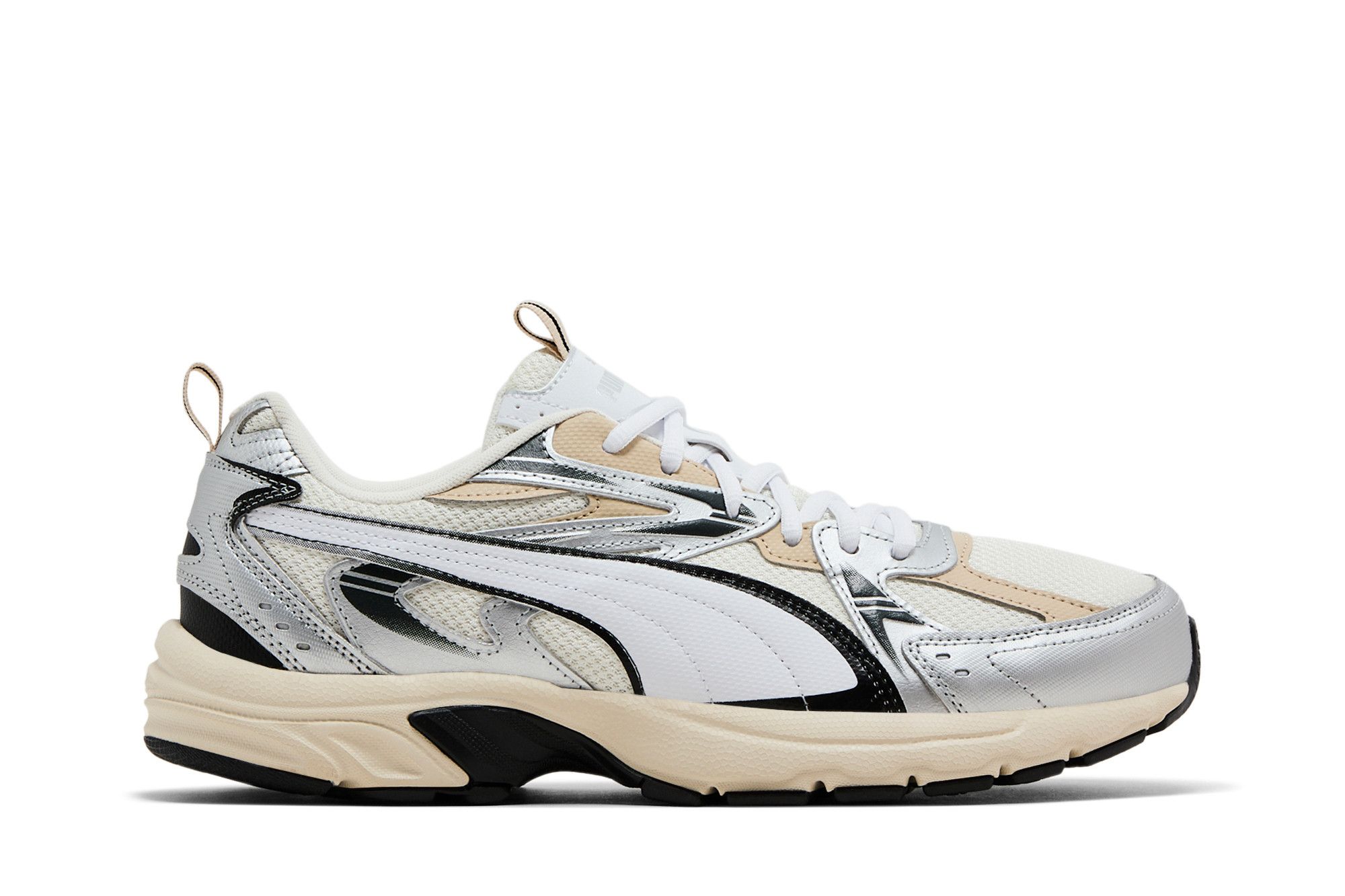 リマ Shop White Womens Puma TRC Mira Dimensions Lace Up Sneakers