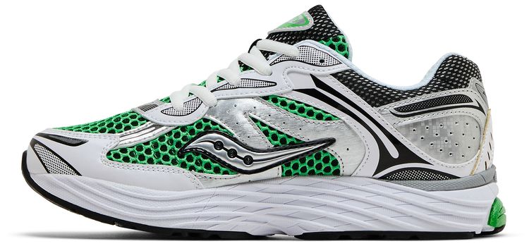 Saucony ProGrid Omni 9 Big Kid White Fern Black