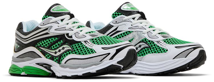 Saucony ProGrid Omni 9 Big Kid White Fern Black