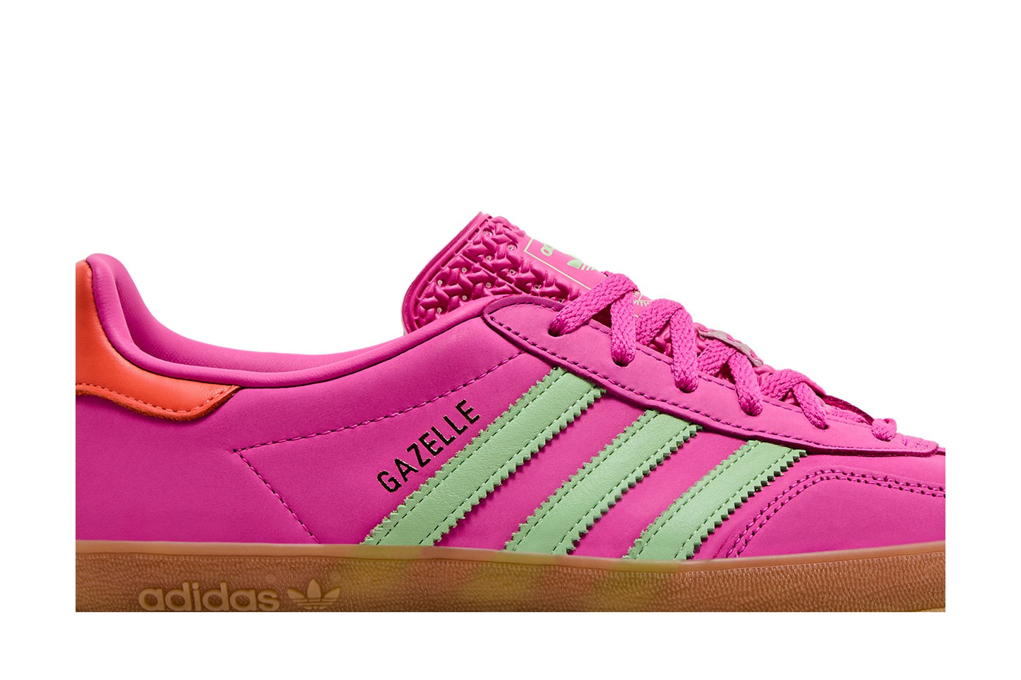 Buy Adidas Gazelle Indoor 'Semi Lucid Fuchsia Green' - JI2718 | GOAT