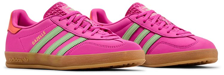 Adidas Gazelle Indoor Semi Lucid Fuchsia Green