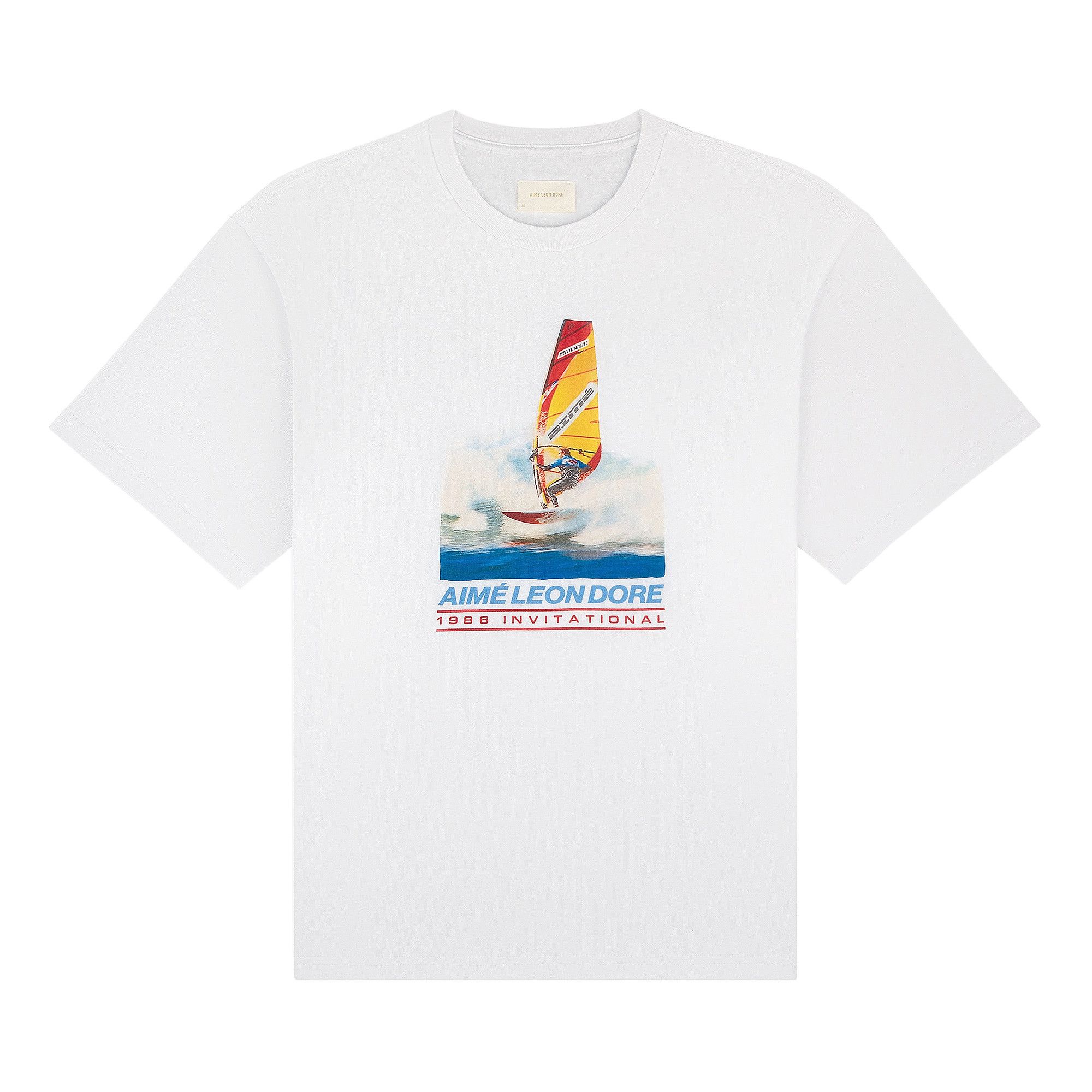 Buy Aimé Leon Dore Aquasport Tee 'Bright White' - SS25CT070 BRIG