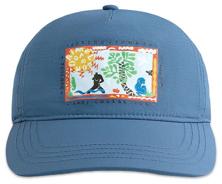 Aime Leon Dore Collage Hat Weathered Marine