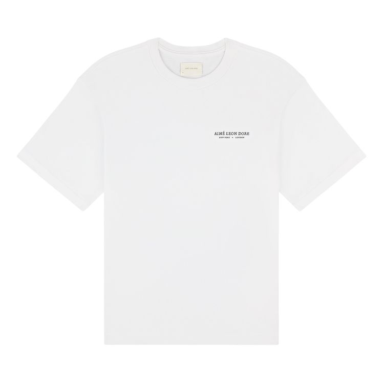 Aime Leon Dore Collage Tee Bright White