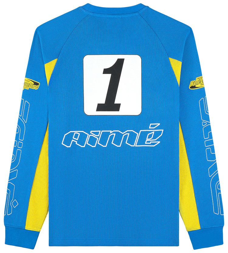 Aime Leon Dore Long Sleeve Mesh Waverunner Tee Super Sonic