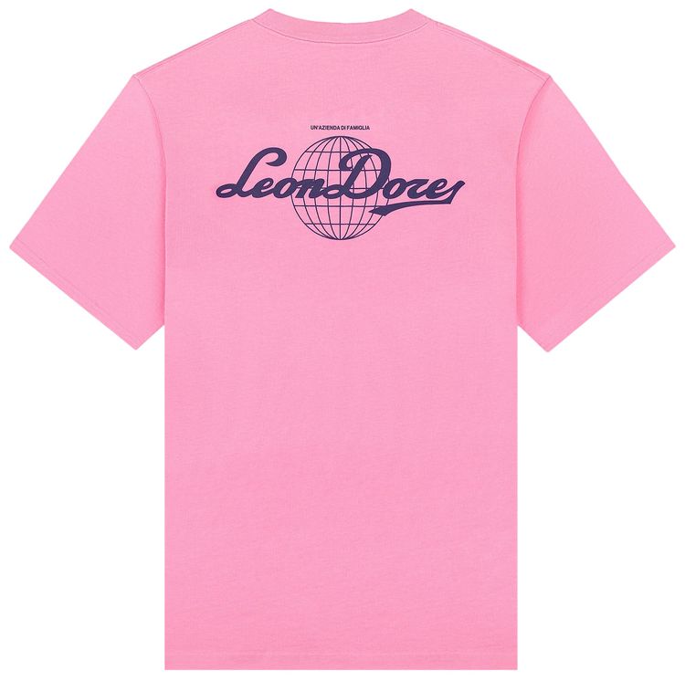 Aime Leon Dore Leon Dore Cycling Tee Rosebloom