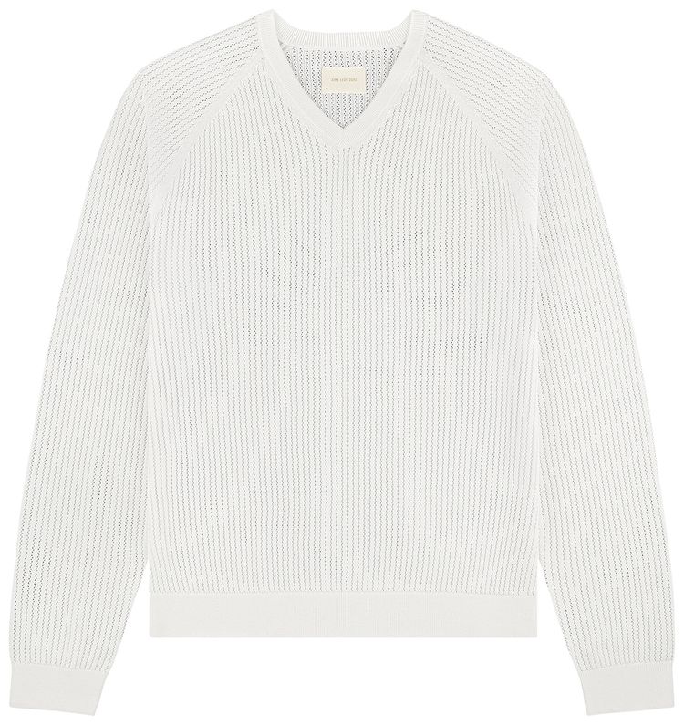Aime Leon Dore Pointelle Knit Sweater Pristine