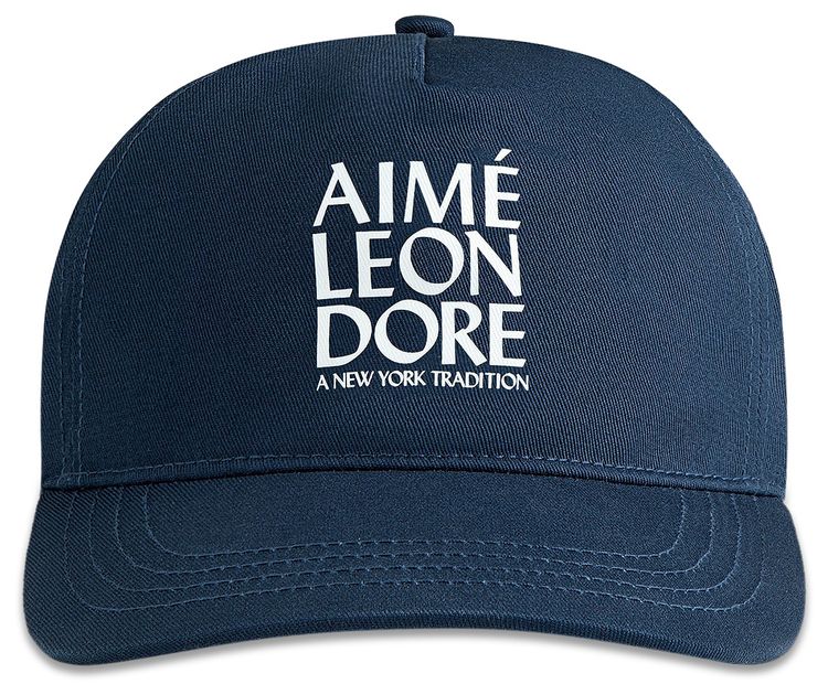 Aime Leon Dore Stacked Logo Hat Navy