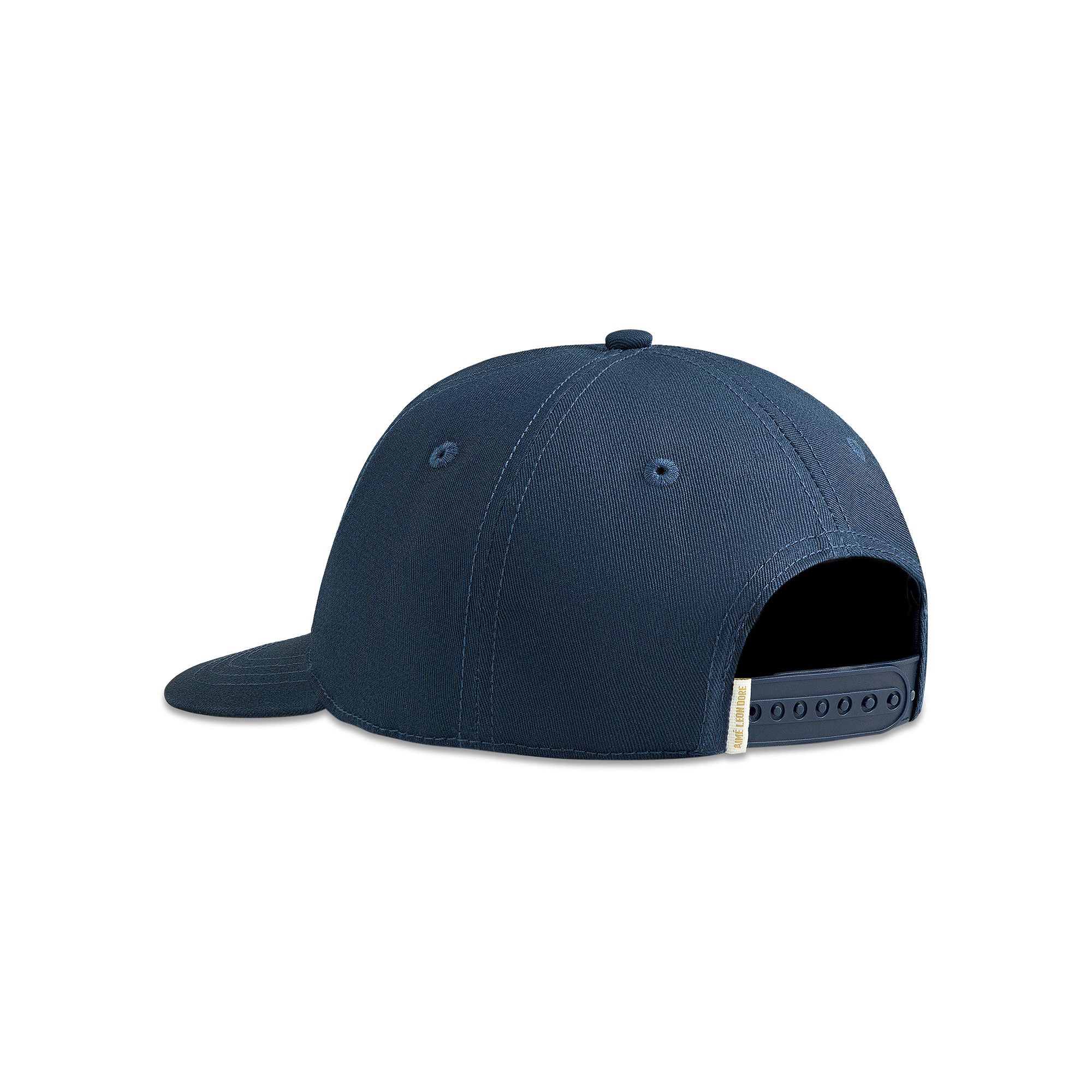 Buy Aimé Leon Dore Stacked Logo Hat 'Navy' - SS25AH083 NAVY