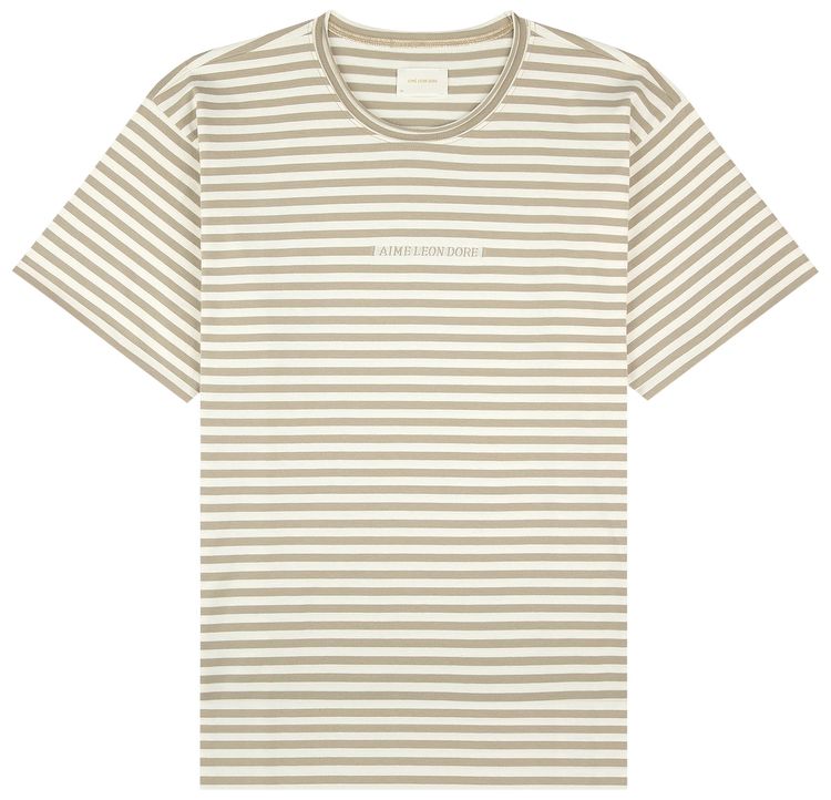 Aime Leon Dore Yarn Dyed Beach Tee Laurel Oak
