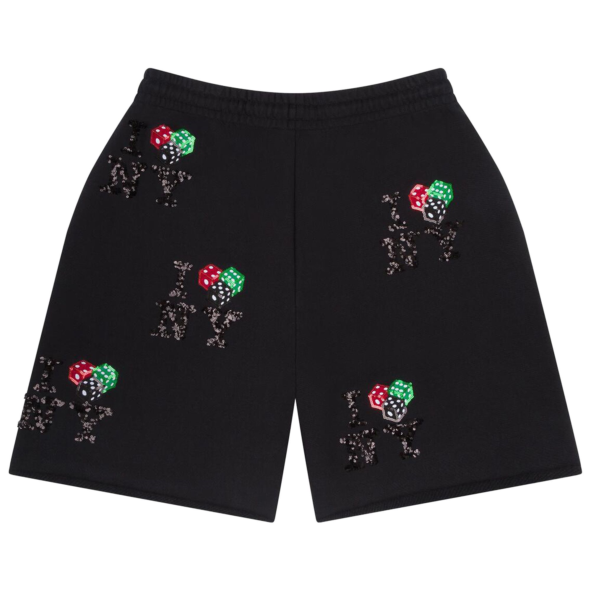 Buy Denim Tears Cee-Lo NY Sweat Short 'Black' - SS25BRS003959 | GOAT