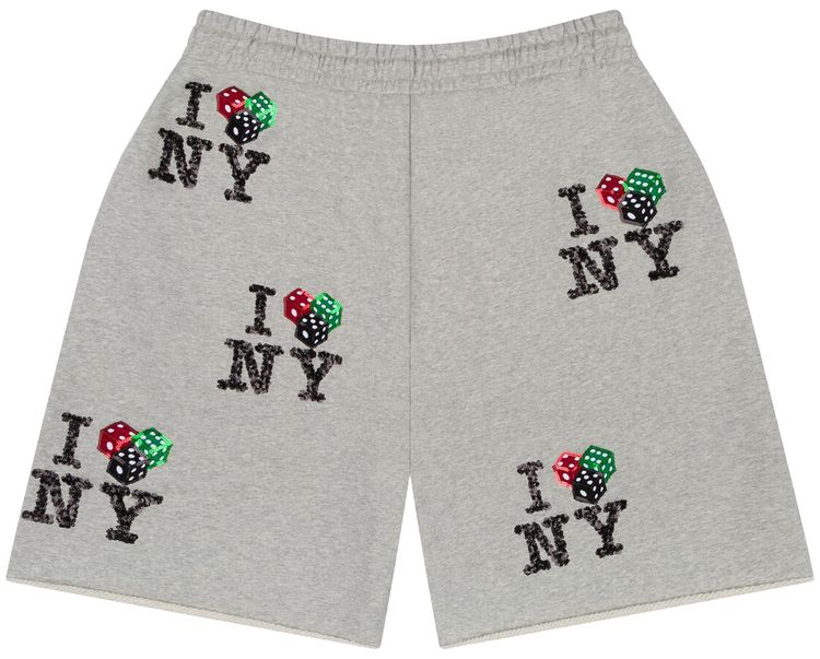 Denim Tears Cee Lo NY Sweat Short Grey