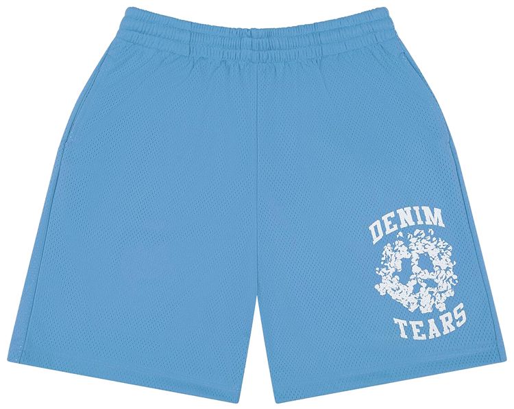 Denim Tears Denim University Mesh Shorts Light Blue