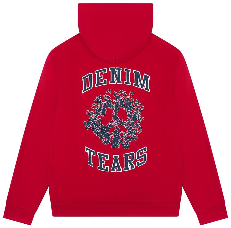 Denim Tears Denim University Zip Hoodie Red