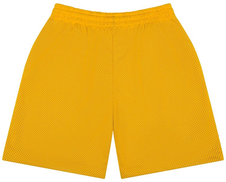 Denim Tears Denim University Mesh Shorts Yellow