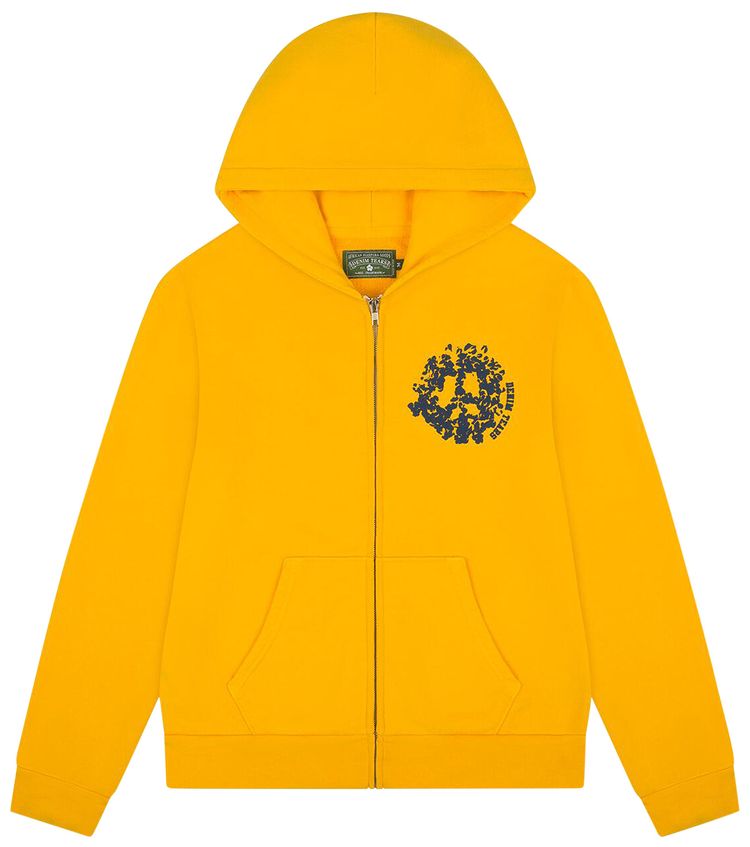 Denim Tears Denim University Zip Hoodie Yellow