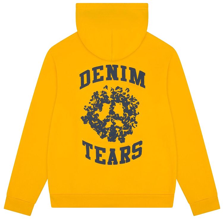 Denim Tears Denim University Zip Hoodie Yellow
