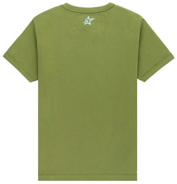 Sp5der All Star Baby Tee Olive