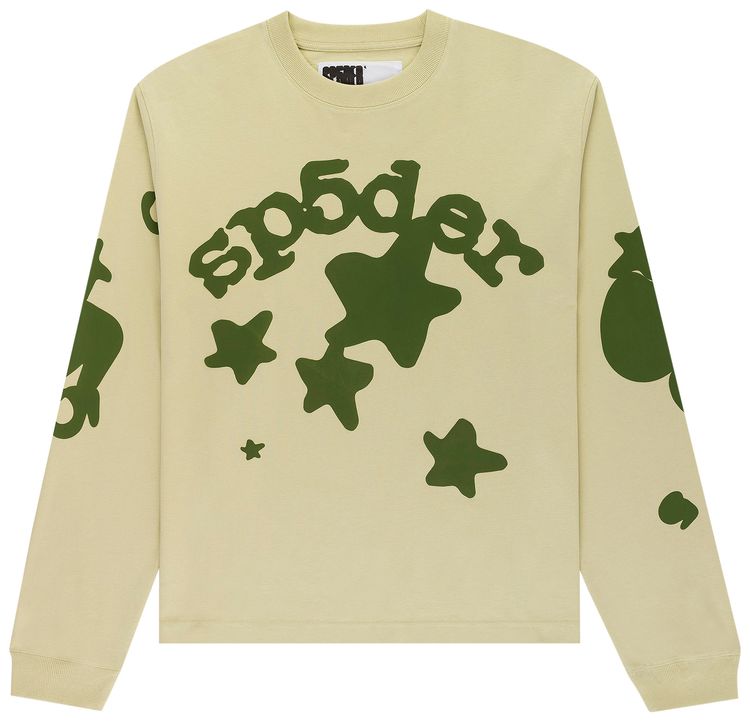 Sp5der Beluga Long Sleeve Tan
