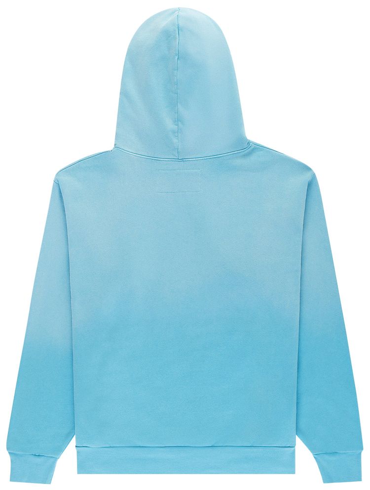 Sp5der OG Web V2 Spray Hoodie Light Blue